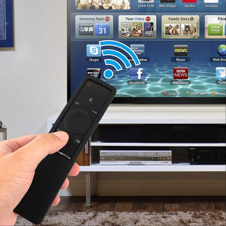 ฝาครอบรีโมทคอนโทรลซิลิโคนที่ล้างทำความสะอาดได้สำหรับ Samsung Smart TV รีโมทคอนโทรล, Smart TV(Black), Smart TV(Dark Blue), Smart TV(Green), Smart TV(Blue), Smart TV(Red)