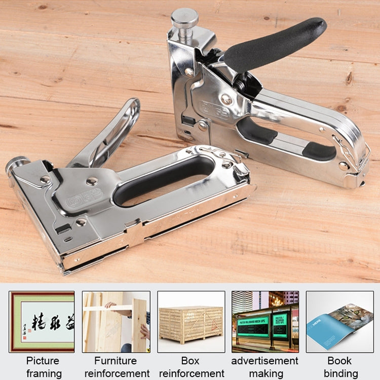 ปืนยิงตะปู U Type / T Type / ประตูประเภท Nail Universal Nailer, With Handle Case, With Handle Case & 1000 PCS Nails