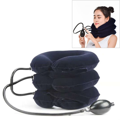 ครัวเรือน Full Cashmere Cervical Traction Instrument คอ Inflatable กระดูกสันหลังส่วนคอเครื่องมือนวด, Full Cashmere (Black), Full Cashmere (Coffee), Full Cashmere (Grey), Full Cashmere (Blue), Full Cashmere (Purple), Full Cashmere (Rose Red)