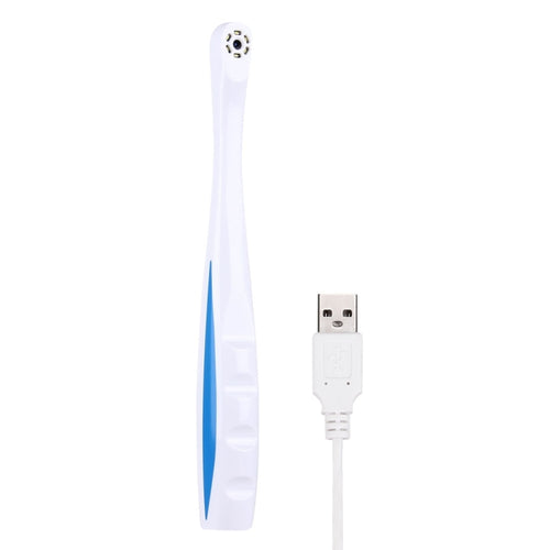 กล้องตรวจสอบไมโคร USB มัลติฟังก์ชั่นสไตล์แปรงสีฟันพร้อมไฟ LED 6 ดวงสำหรับฟัน / ผิวหนัง / PCB / พิมพ์