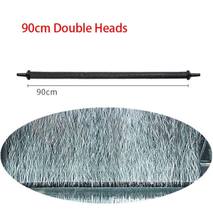 90ซม.หัวคู่Aquariumปั๊มBubble Barท่อAquariumอุปกรณ์เสริมAirแถบออกซิเจนDiffuserสำหรับพิพิธภัณฑ์สัตว์น้ำและถังปลา, 90cm Double Heads