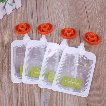 50 ชิ้น Puree Extruder บีบกระเป๋าการกระจายอาหารกระเป๋า,ใช้งานร่วมกับ HC14554 อาหาร, Storage Bag