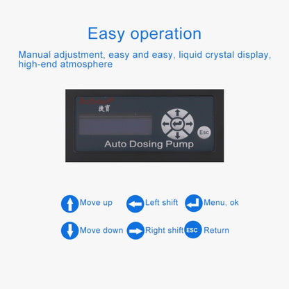 Jebao DP-4 7.5W อัตโนมัติปั๊มจ่ายยาปั๊ม Peristalsis 4-Channel Dosing Aquarium ถัง Coral Reef อัตโนมัติ Feeder เครื่องจ่ายของเหลว, US Plug, DP-4 DP-4 7.5W