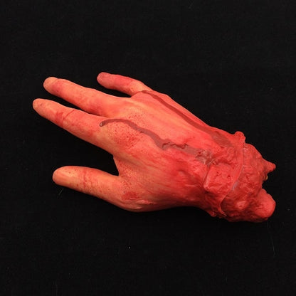 ยอดนิยมฮาโลวีนที่น่ากลัว Prop มือปลอมสี่นิ้วเปื้อนเลือด, Four Finger