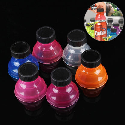 6 ชิ้นเครื่องดื่มกระป๋องฝาซีลกันฝุ่นเส้นผ่านศูนย์กลาง: ประมาณ 6 ซม, 6 PCS