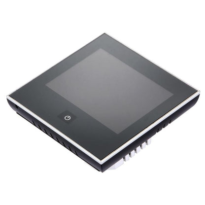 BHT-2001 3A Load Water Heating Type LCD Digital Heating Room Thermostat, นาฬิกาแสดงผล / อุณหภูมิ / เวลา / สัปดาห์ / ความร้อน ฯลฯ, BHT-2001 3A (Black)