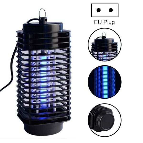 เครื่องกำจัดแมลงด้วยไมโครเวฟ 3W ยุงไฟฟ้าแมลงวันแมลงพร้อมโคมไฟดัก, AC 220V, ปลั๊ก EU, AC 220V  EU Plug