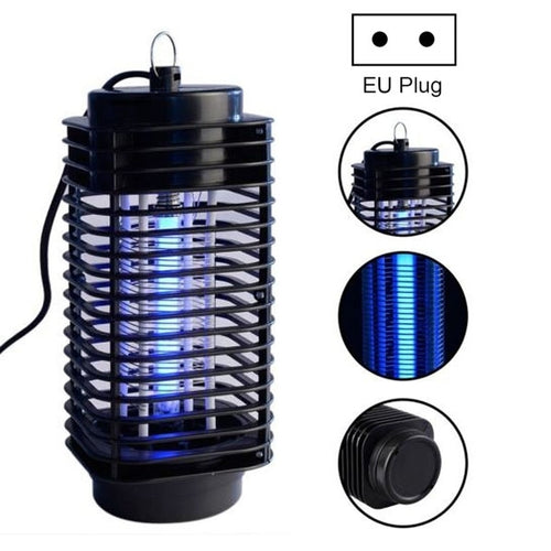 เครื่องกำจัดแมลงด้วยไมโครเวฟ 3W ยุงไฟฟ้าแมลงวันแมลงพร้อมโคมไฟดัก, AC 220V, ปลั๊ก EU, AC 220V  EU Plug