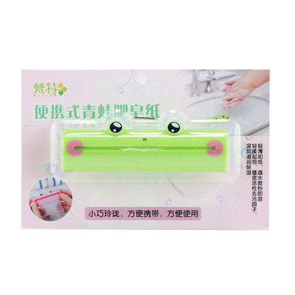 ซักมือลายกบ 1.2 ม. แผ่นสบู่หอมสะดวกจัดส่งจัดส่งสีแบบสุ่ม, Soap Sheets