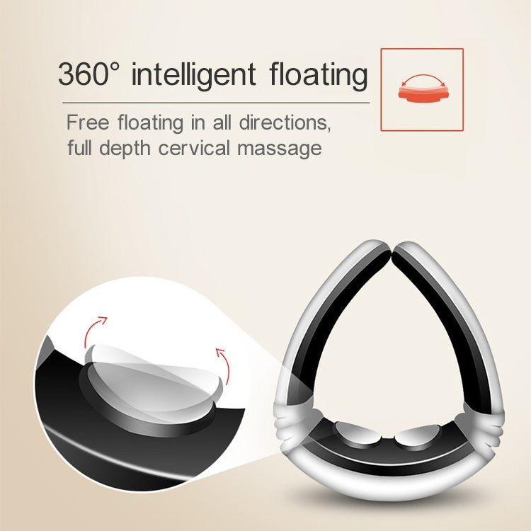 ชาร์จ USB 1300 mAh ไฟฟ้ากลับคอไหล่ไฟฟ้า PULSE Electric Shock Body Massager, USB Charging