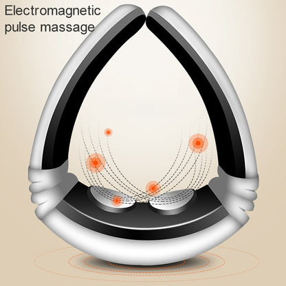 ชาร์จ USB 1300 mAh ไฟฟ้ากลับคอไหล่ไฟฟ้า PULSE Electric Shock Body Massager, USB Charging