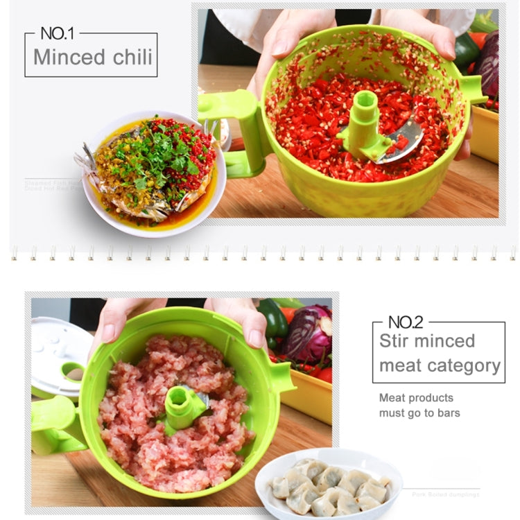 อเนกประสงค์มินิครัวเครื่องมือผักผลไม้คู่มือเครื่องตัดเครื่องตัดสับ, Multi-purpose Cutter