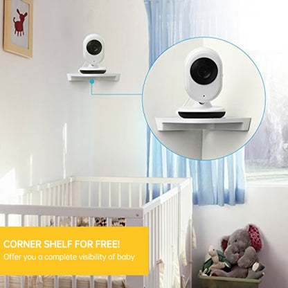 BM-SP820 2.4 นิ้ว LCD 2.4GHz กล้องเฝ้าระวังไร้สาย Baby Monitor พร้อม 7-IR LED Night Vision, Two Way Voice Talk, BM-SP820