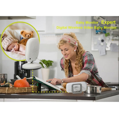 VB603 3.2 นิ้ว LCD 2.4GHz กล้องเฝ้าระวังไร้สาย Baby Monitor, รองรับการพูดคุยสองทาง, Night Vision, VB603