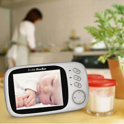 VB603 3.2 นิ้ว LCD 2.4GHz กล้องเฝ้าระวังไร้สาย Baby Monitor, รองรับการพูดคุยสองทาง, Night Vision, VB603