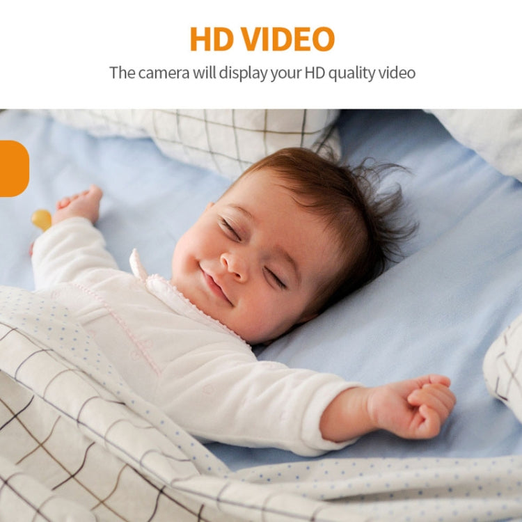 VB605 2.4 นิ้ว LCD 2.4GHz กล้องเฝ้าระวังไร้สาย Baby Monitor, รองรับการพูดคุยสองทาง, Night Vision, VB605