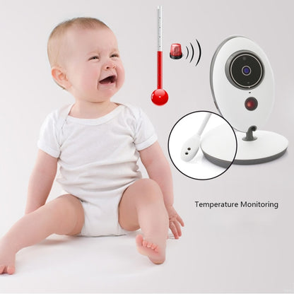 VB605 2.4 นิ้ว LCD 2.4GHz กล้องเฝ้าระวังไร้สาย Baby Monitor, รองรับการพูดคุยสองทาง, Night Vision, VB605