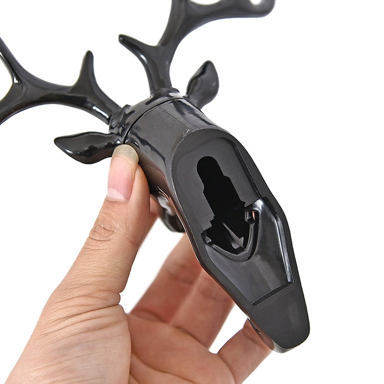 Creative สามมิติมัลติฟังก์ชั่หัวกวางสัตว์ตกแต่ง Hook Coat Hook Retro เสื้อผ้าแขวนงานฝีมือบ้านสร้างสรรค์, การจัดส่งแบบสุ่ม, Coat Hook