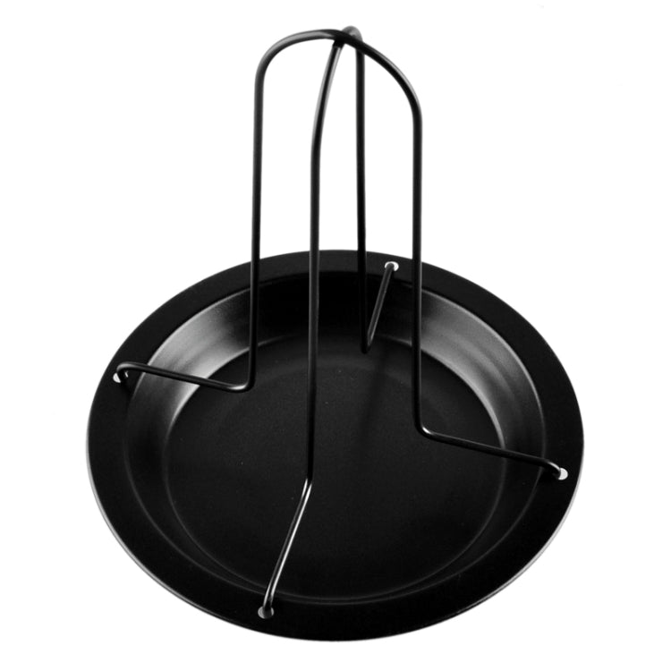 ตั้งแคมป์กลางแจ้งเหล็กคาร์บอนตรงชั้นวางไก่ย่าง, Roaster Rack