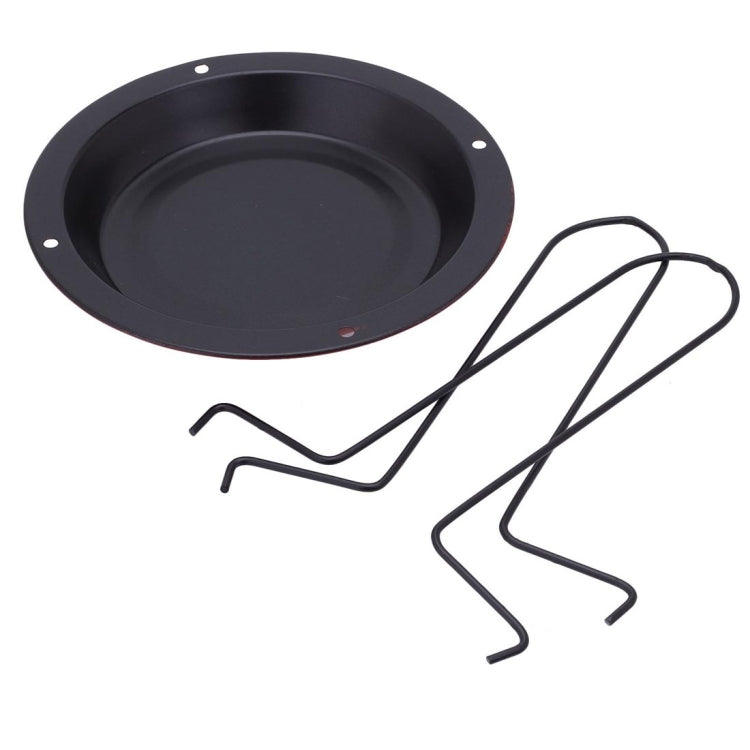 ตั้งแคมป์กลางแจ้งเหล็กคาร์บอนตรงชั้นวางไก่ย่าง, Roaster Rack