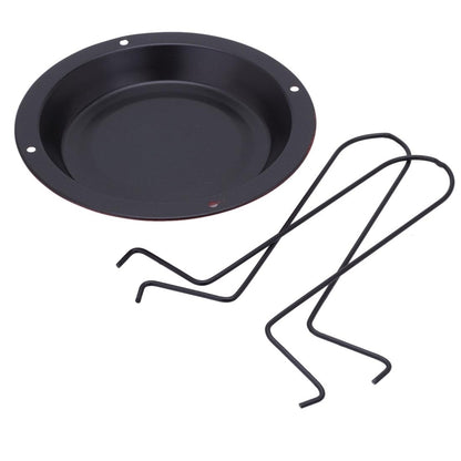 ตั้งแคมป์กลางแจ้งเหล็กคาร์บอนตรงชั้นวางไก่ย่าง, Roaster Rack