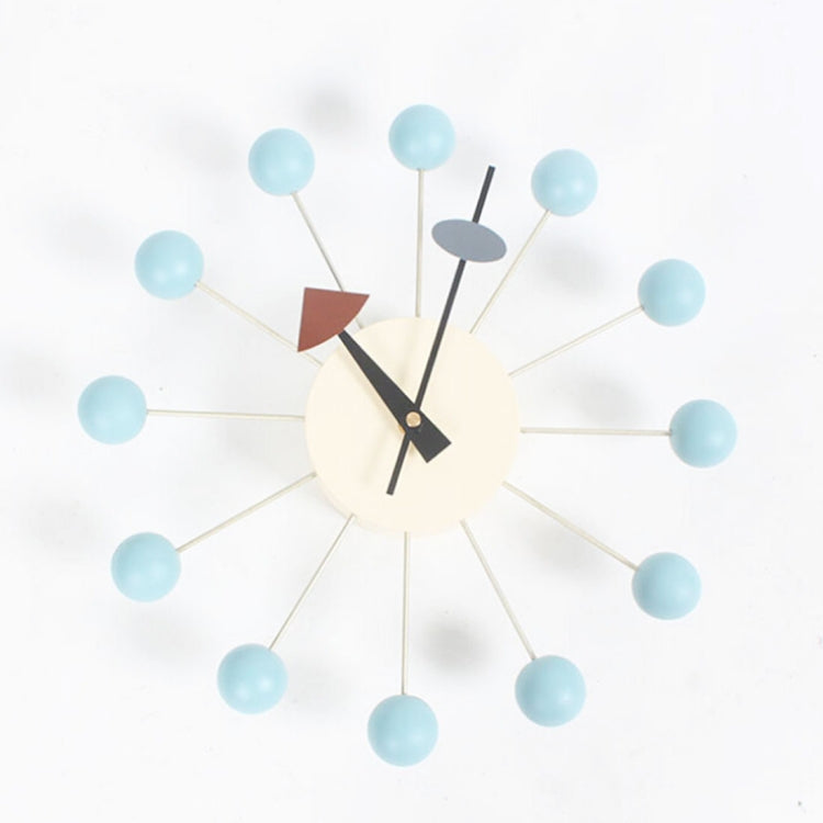 พื้นหลังสไตล์ Minimalis วงกลมลูกบอล Candy Wall Clock ตกแต่งสร้างสรรค์นาฬิกา Ferris ล้อนาฬิกา