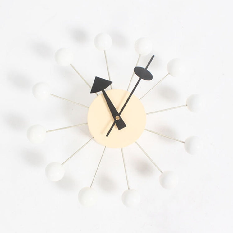 พื้นหลังสไตล์ Minimalis วงกลมลูกบอล Candy Wall Clock ตกแต่งสร้างสรรค์นาฬิกา Ferris ล้อนาฬิกา