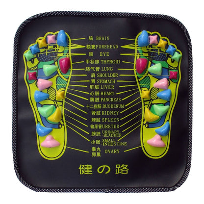 PP Foot Reflexology Quadrate Stones แผ่นนวดเท้า, PP Massage Pad