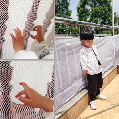 ความปลอดภัยหนา 3 ม. รับมือถักระเบียงบันไดความปลอดภัยสุทธิสำหรับเด็ก