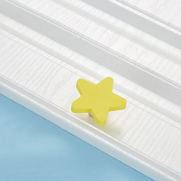 ลายดาวสีเหลืองเล็กๆกันกระแทกโมเดิร์นการ์ตูนเด็กลิ้นชักตู้จับ, Little Yellow Star
