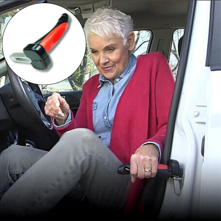 รถ Cane Handle แบบพกพา Mobility Aid ไฟฉายเครื่องตัดเข็มขัด Glass Breaker หนีฉุกเฉินเครื่องมือ, 566