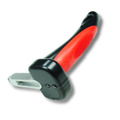รถ Cane Handle แบบพกพา Mobility Aid ไฟฉายเครื่องตัดเข็มขัด Glass Breaker หนีฉุกเฉินเครื่องมือ, 566
