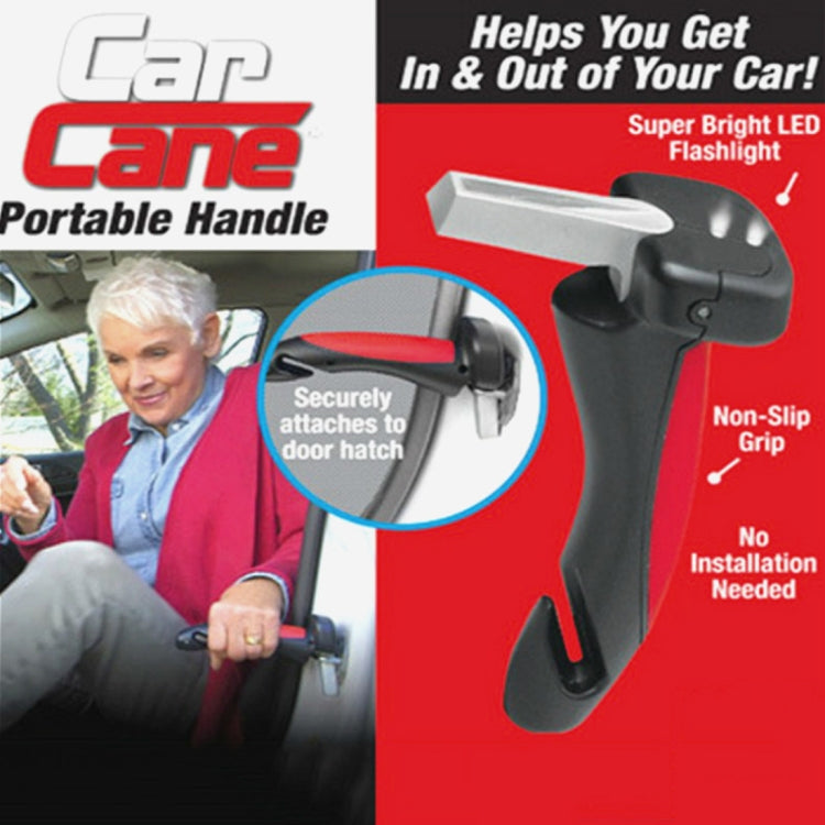 รถ Cane Handle แบบพกพา Mobility Aid ไฟฉายเครื่องตัดเข็มขัด Glass Breaker หนีฉุกเฉินเครื่องมือ, 566