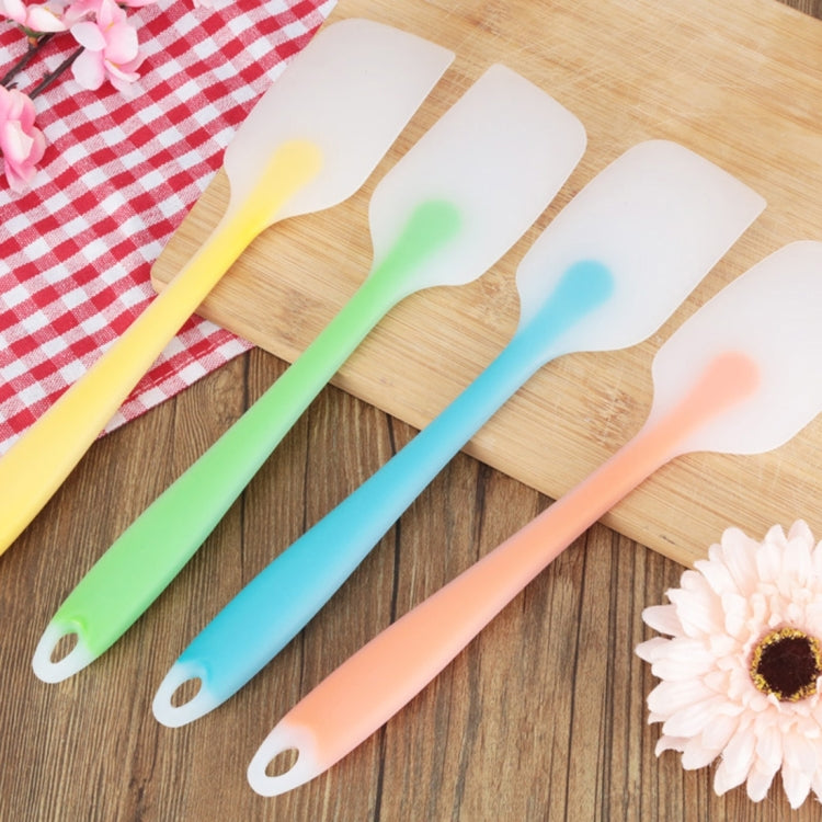 5 ชิ้นเครื่องมืออบโปร่งแสงแบบบูรณาการทนต่ออุณหภูมิสูงครีมซิลิโคนมีดโกนไม้พายเค้ก, การจัดส่งสีสุ่ม