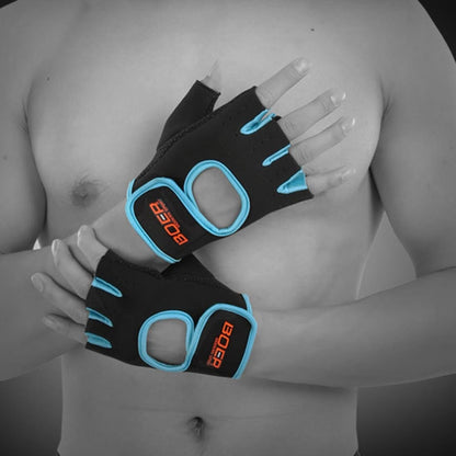 ถุงมือครึ่งนิ้ว unisex กลางแจ้งขี่ถุงมือกีฬาระบายอากาศลื่นขนาด: S, Plamar: 16 * 12 * 3.0 ซม., Size: S, Plamar: 16*12*3.0cm