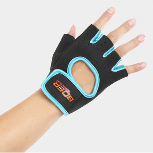 ถุงมือครึ่งนิ้ว unisex กลางแจ้งขี่ถุงมือกีฬาระบายอากาศลื่นขนาด: S, Plamar: 16 * 12 * 3.0 ซม., Size: S, Plamar: 16*12*3.0cm