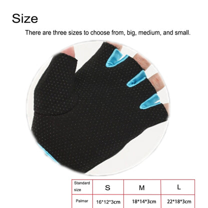 ถุงมือครึ่งนิ้ว unisex กลางแจ้งขี่ถุงมือกีฬาระบายอากาศลื่นขนาด: S, Plamar: 16 * 12 * 3.0 ซม., Size: S, Plamar: 16*12*3.0cm