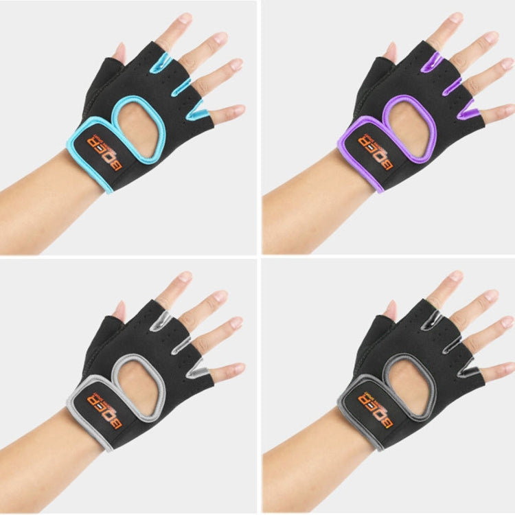 ถุงมือครึ่งนิ้ว unisex กลางแจ้งขี่ถุงมือกีฬาระบายอากาศลื่นขนาด: S, Plamar: 16 * 12 * 3.0 ซม., Size: S, Plamar: 16*12*3.0cm