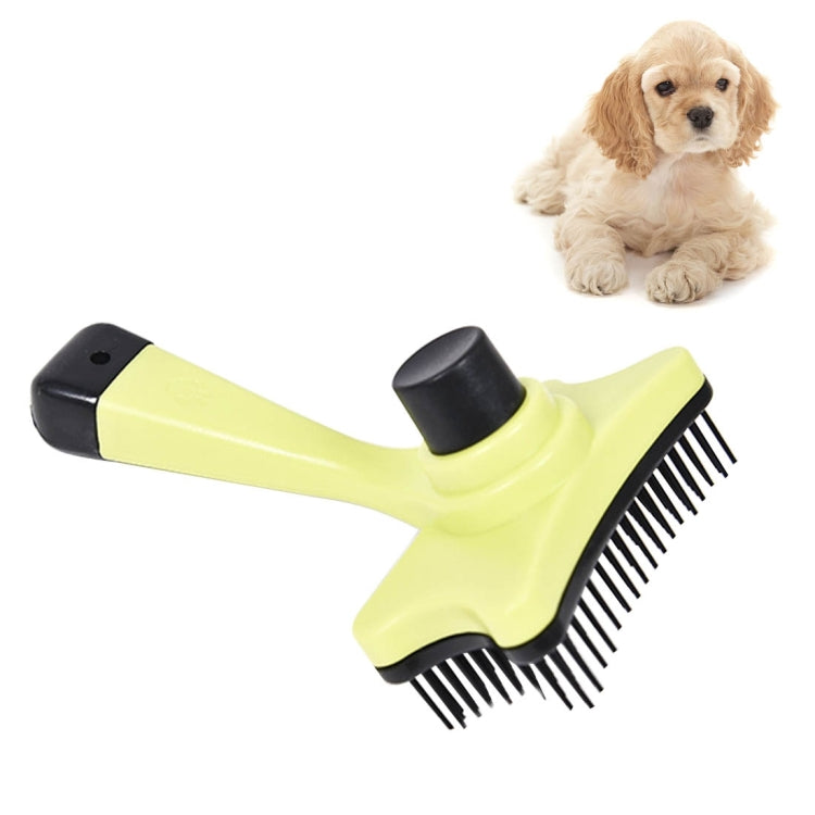 Elite Multi-Functional พลาสติกกรูมมิ่งหวีตัด Tangles เครื่องมือแปรงสัตว์เลี้ยง