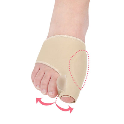 1 คู่ SEBS Hallux Valgus แก้ไขแขนดูแลเท้าพิเศษหัวแม่ตีนกระดูกแหวนเท้านิ้วหัวแม่มือกระดูกรั้งบรรเทาสำหรับผู้ชาย / ผู้หญิง, ขนาด: L, Size: L