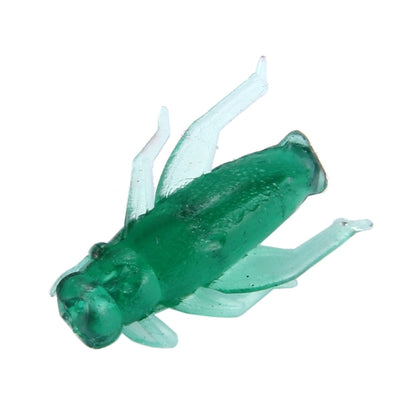 100 ชิ้นคริกเก็ตรูปร่างเหยื่อตกปลาเหยื่อตกปลาประดิษฐ์ความยาว: 2 ซม, Cricket Shape