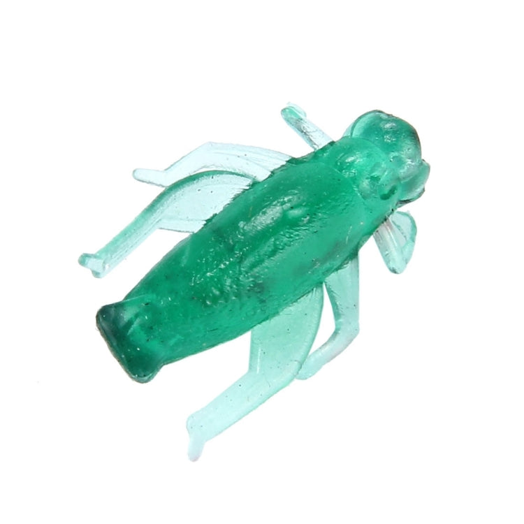 100 ชิ้นคริกเก็ตรูปร่างเหยื่อตกปลาเหยื่อตกปลาประดิษฐ์ความยาว: 2 ซม, Cricket Shape