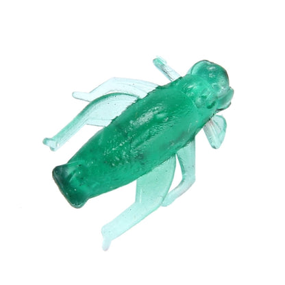 100 ชิ้นคริกเก็ตรูปร่างเหยื่อตกปลาเหยื่อตกปลาประดิษฐ์ความยาว: 2 ซม, Cricket Shape