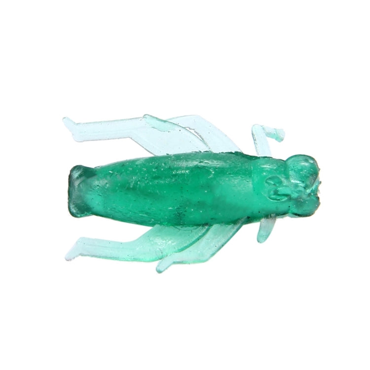 100 ชิ้นคริกเก็ตรูปร่างเหยื่อตกปลาเหยื่อตกปลาประดิษฐ์ความยาว: 2 ซม, Cricket Shape