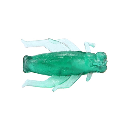 100 ชิ้นคริกเก็ตรูปร่างเหยื่อตกปลาเหยื่อตกปลาประดิษฐ์ความยาว: 2 ซม, Cricket Shape