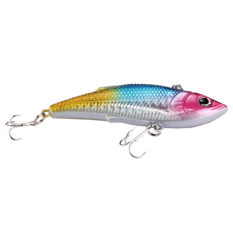 การเคลือบสีพลาสติกเหยื่อตกปลาประดิษฐ์ตกปลา Topwater ลอย Popper Lure ตีคลื่นน้ำปีนเหยื่อตกปลาพร้อมตะขอความยาว: 7.5 ซม., 7.5 cm