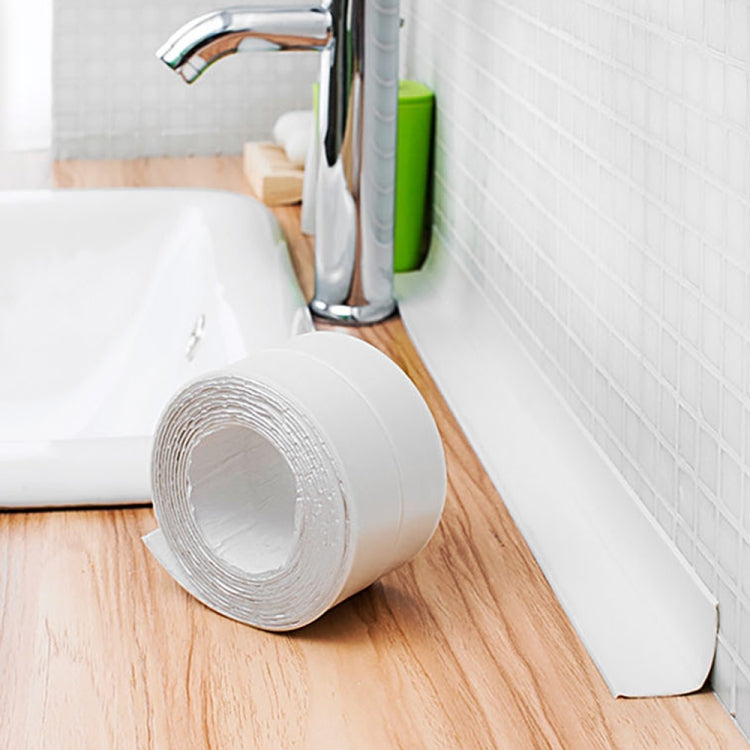 PE เทปกันน้ำและกันเชื้อราสำหรับห้องครัวและห้องน้ำ Size:60มม. x 3.35ม, Mildew Proof tape