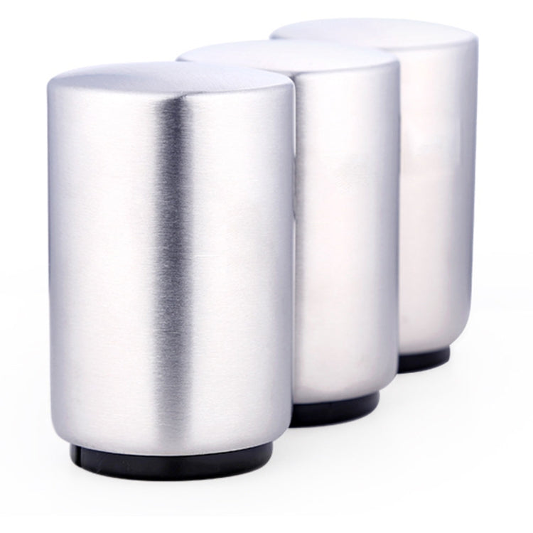 ที่เปิดฝาขวดเบียร์อัตโนมัติแม่เหล็กสแตนเลสกดลงที่เปิดเบียร์ Gadgets ครัวขนาด: 8.5 x 5.2 ซม., Magnetic Opener