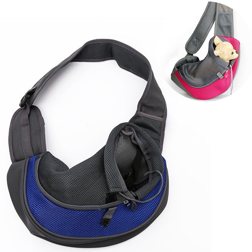 เป้อุ้มสุนัขและแมวกระเป๋า Papoose สัตว์เลี้ยงแบบพลิกกลับได้แบบแฮนด์ฟรี ขนาด： เล็ก, Size：Small