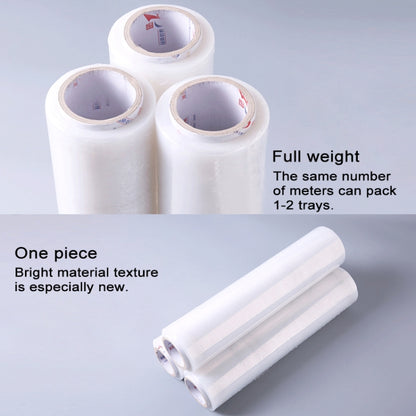 ฟิล์มยืดพันพาเลท PE ใส (กว้าง: 10 ซม. ยาว: 220 ม.), Width: 10cm, Length: 220m